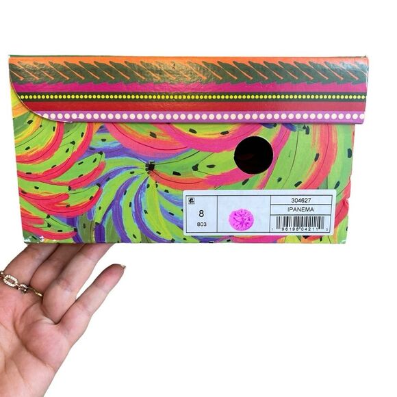 Farm Rio Women’s 8 Ipanema Tropical Platform Sandal Vibrant Multicolor New - Picture 4 of 12